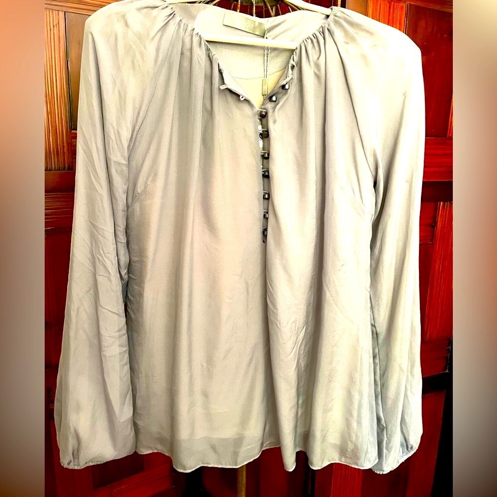 Gustav Denmark Grey Silk Lined Shirt